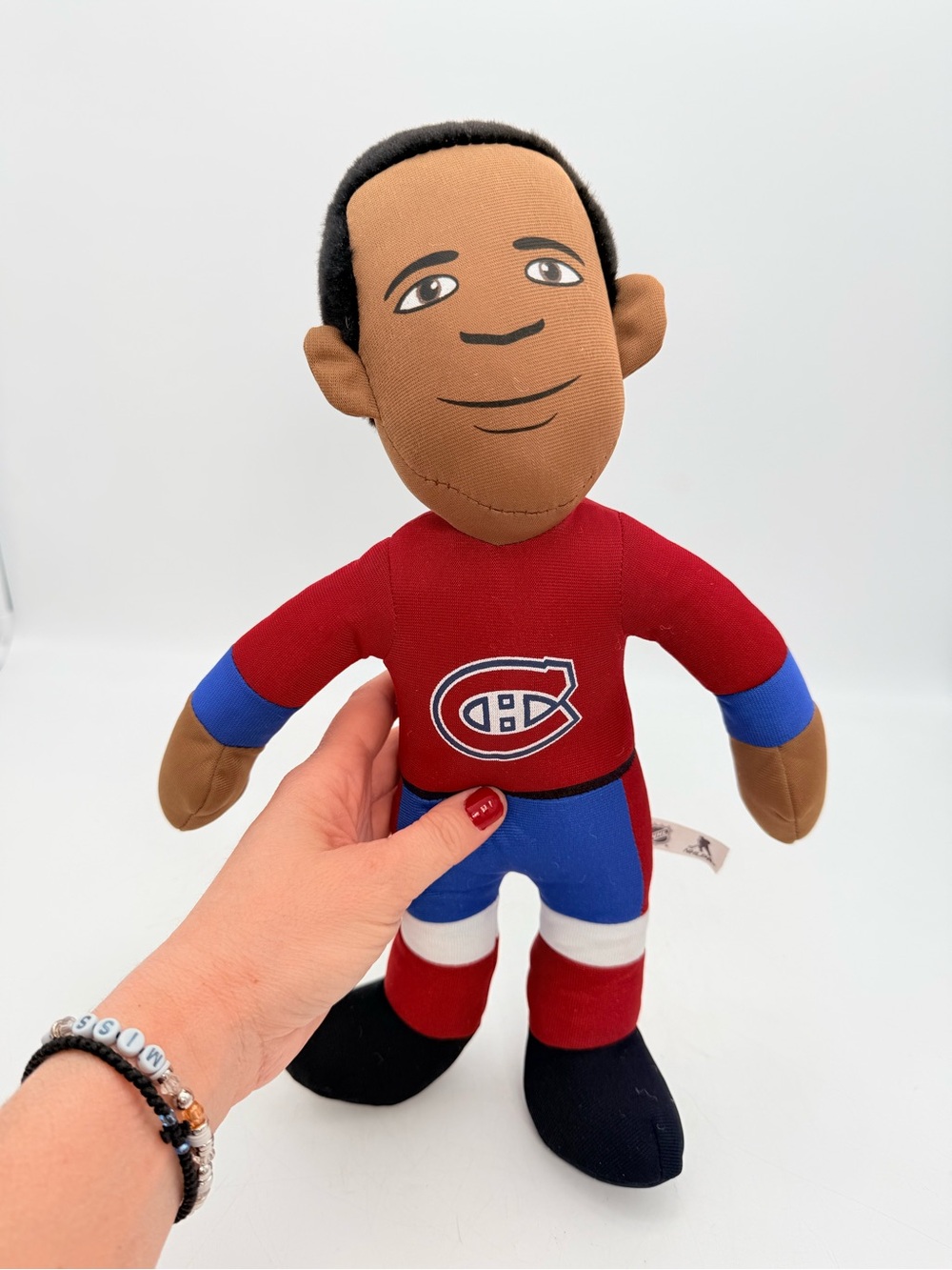 P.K. Subban no.76 Montreal Canadiens Plush Bleachers Doll - NHL Mascott